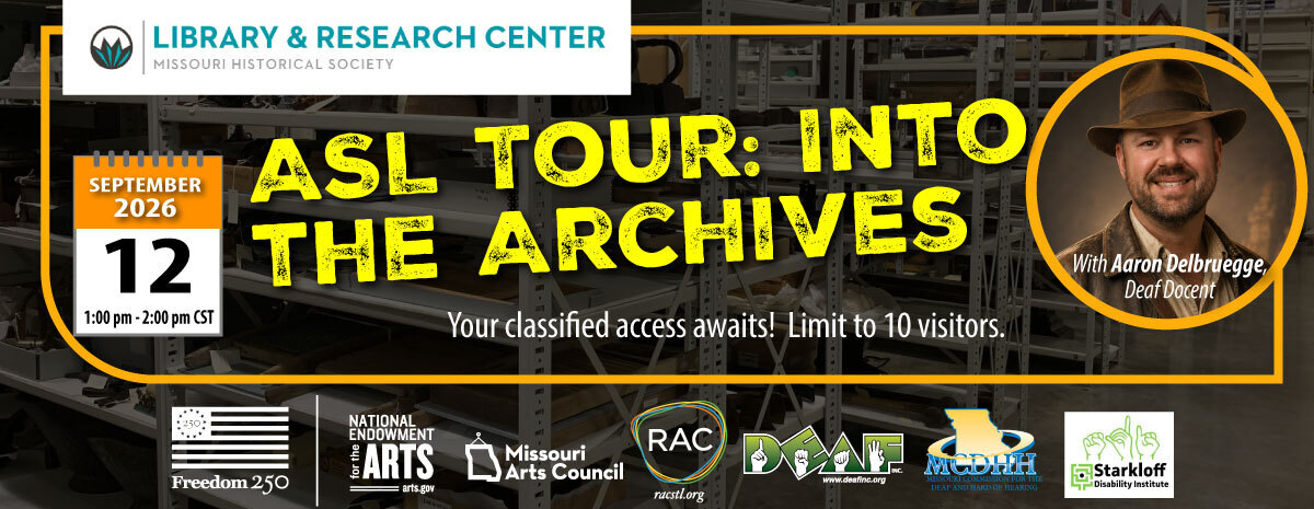 ASL Tour: Into the Archives!